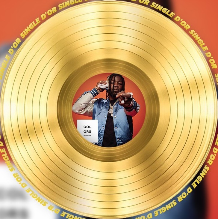 Disque d'or de la musique 'Molly'